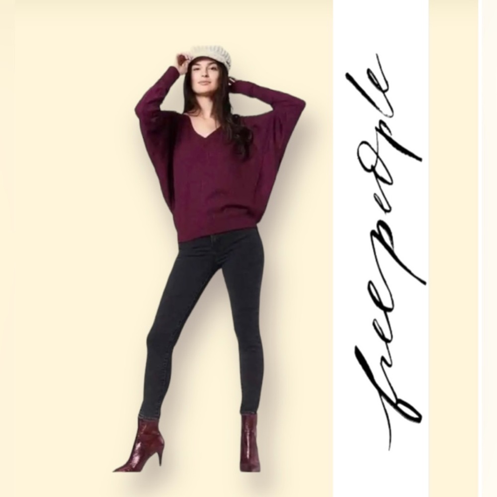 NWT - Free People Santa Clara Pullover Top